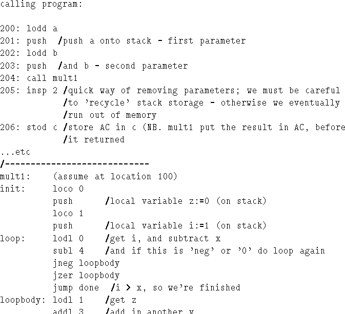 \begin{figure}\begin{tex2html_preform}\begin{verbatim}4020
High Memory ^
\vert...
...n our example)
Local Variables.\end{verbatim}\end{tex2html_preform}\end{figure}
