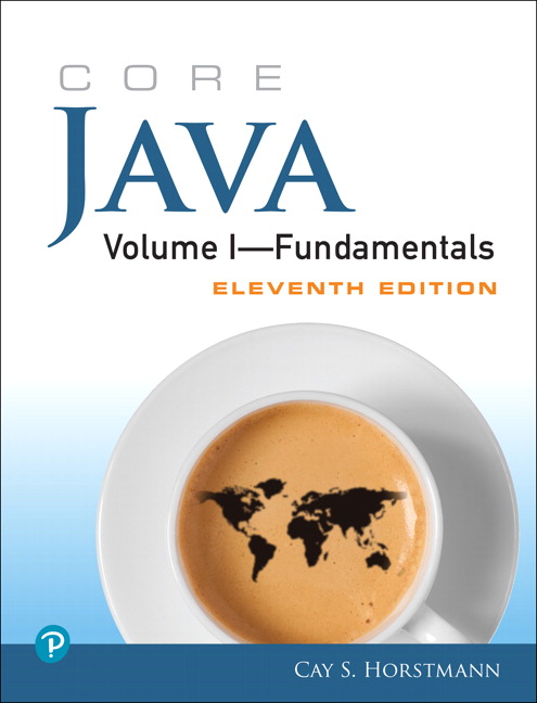 Core Java book cover